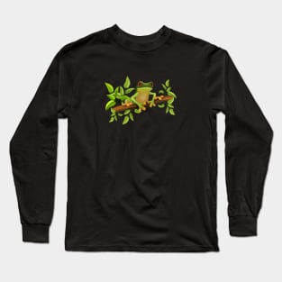 Cute Tree Frog Long Sleeve T-Shirt